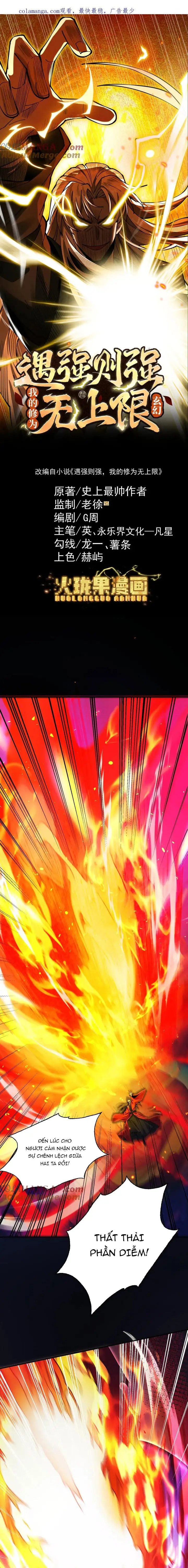 gặp mạnh thì càng mạnh, tu vi của ta không giới hạn chapter 14 1