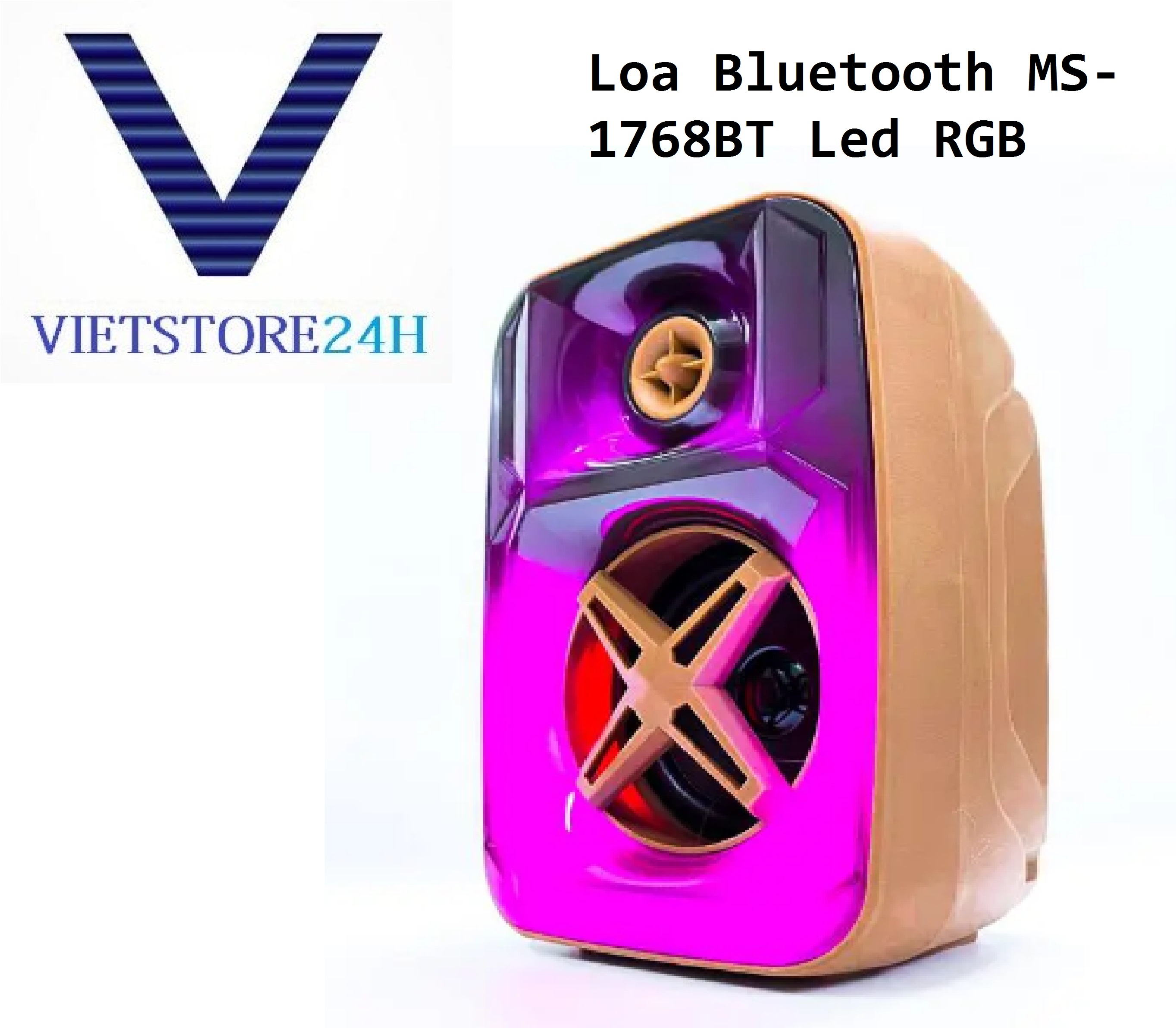 Loa Bluetooth MS-1768BT Led RGB VT