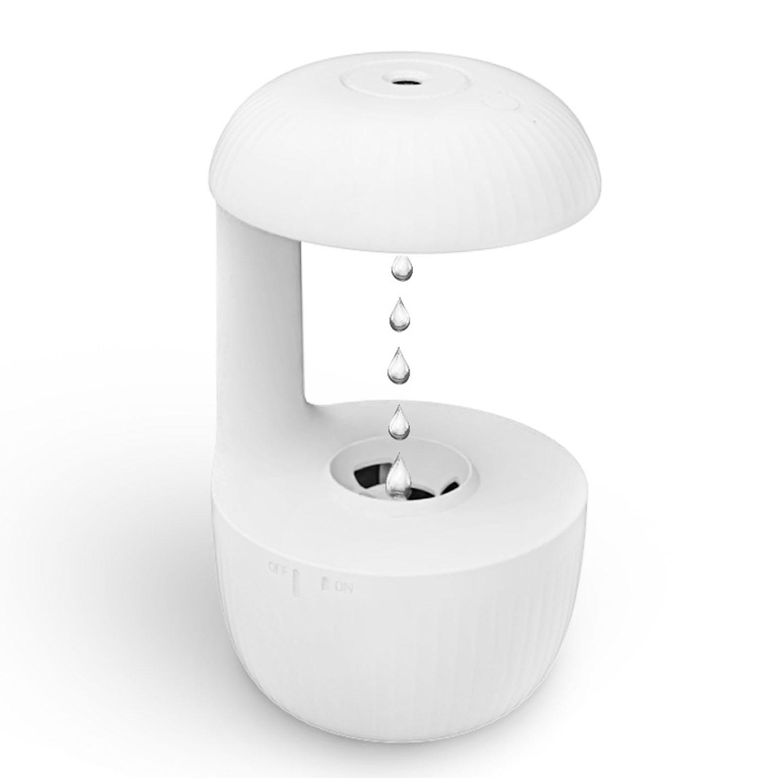 Portable Air Humidifier with Light and Water Droplet Low Noise for Nursery