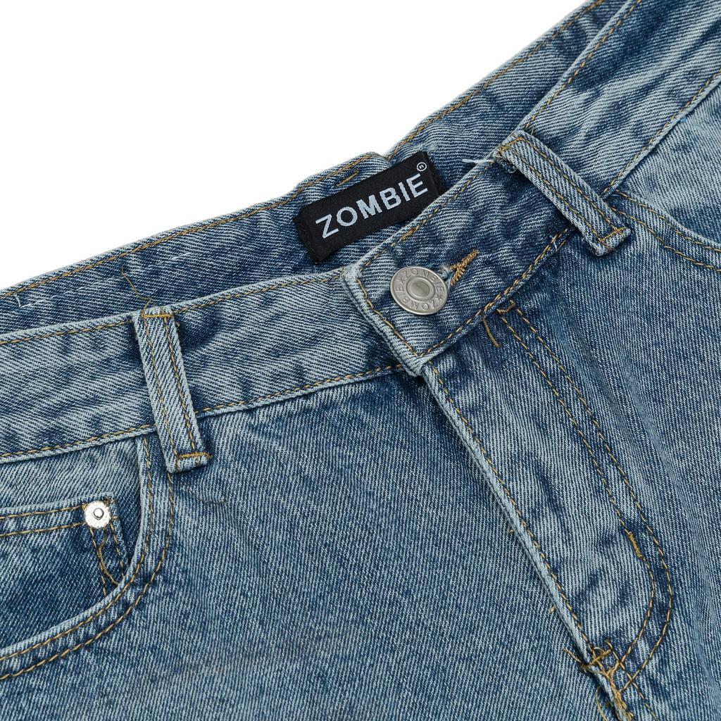 Quần ZOMBIE HD Short Jeans In Darkblue 7158