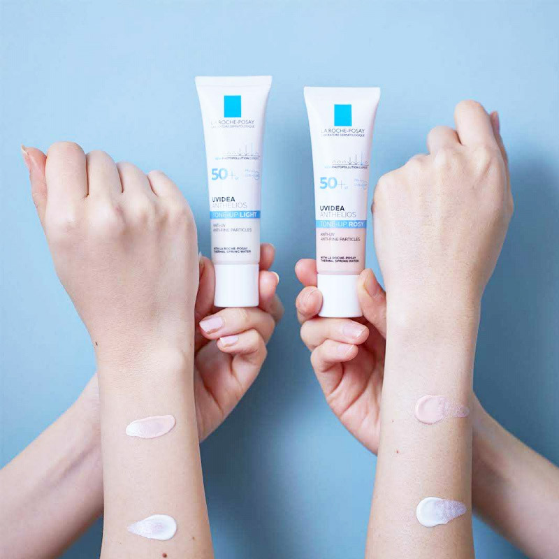 Kem Chống Nắng Dạng Gel Làm Sáng Da La Roche-Posay Uvidea Anthelios Tone-Up Rosy SPF50+ 30ml