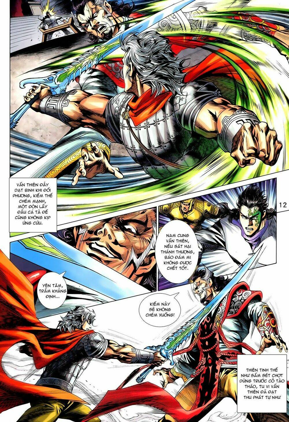 thần binh vấn thiên chapter 4 12