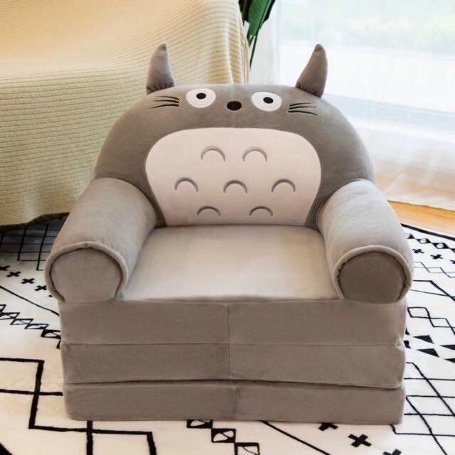 Ghế Sofa Giường - Ghế Lười HÌnh Thú Tựa Bông Cao Cấp Cho Bé