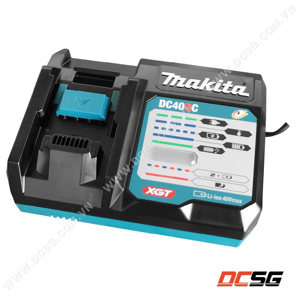 Bộ sạc nhanh 40Vmax/ DC40RC Makita 191M90-3 | DCSG