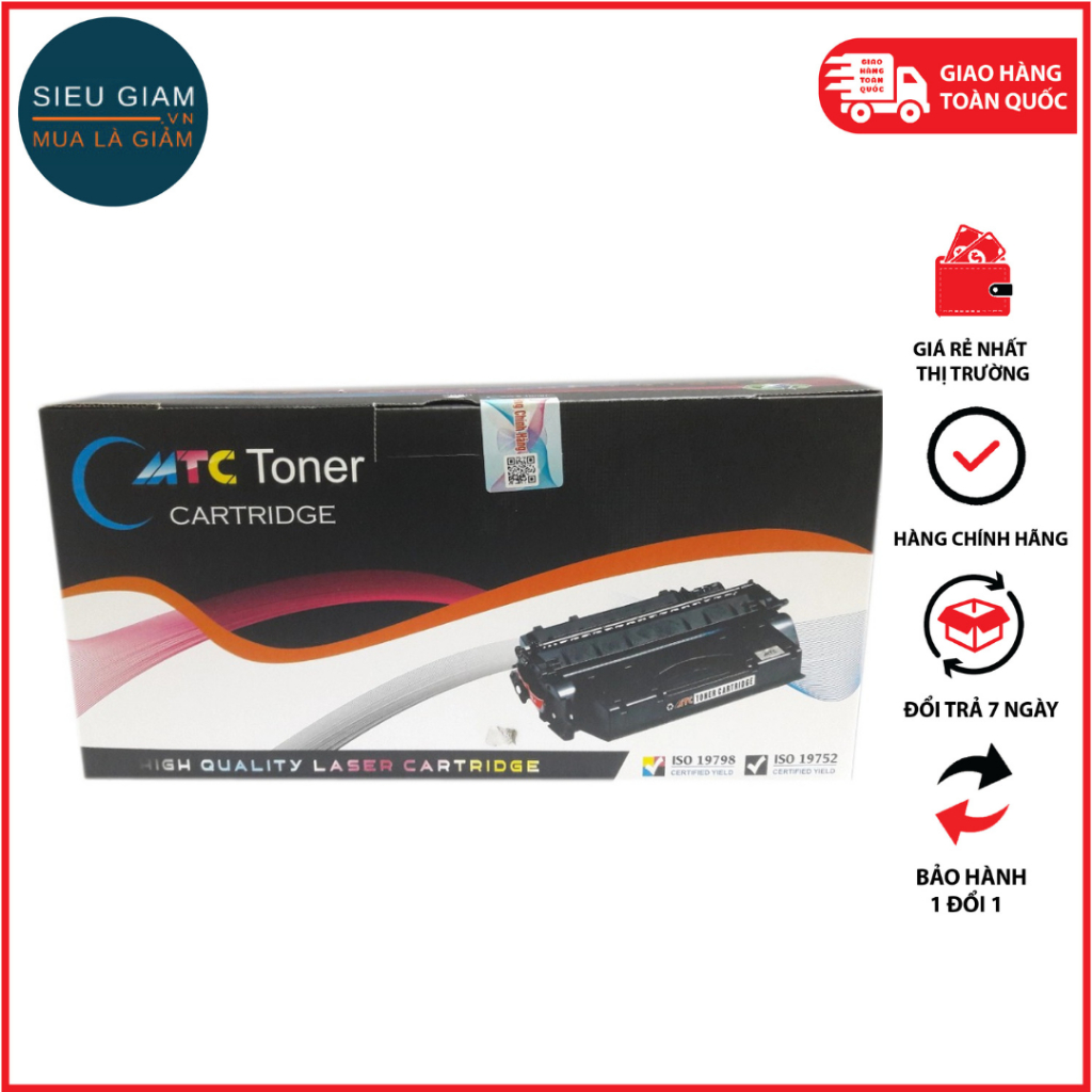 Hộp Mực Toner Cartridge MTC -CE505A/CF280A Chất Lượng Cao