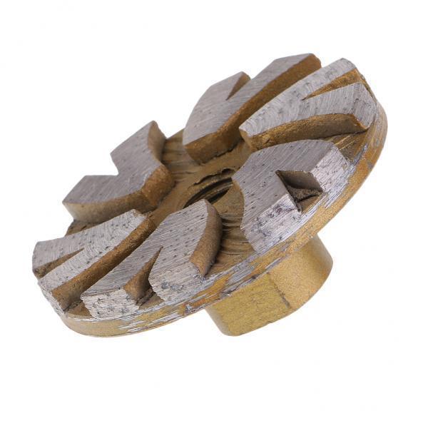 2x 2.5 "diamond Segment Grinding Wheel Grinder Cup Concrete Concrete Marble