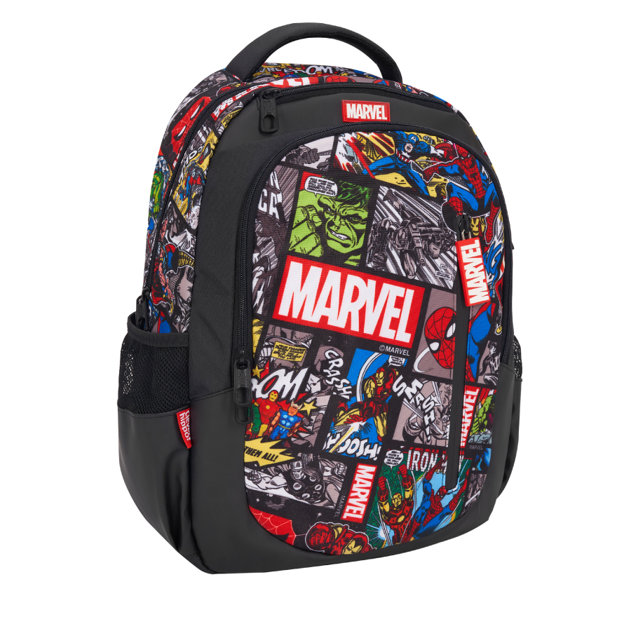 Ba Lô Zipit Siêu Anh Hùng Marvel Đen CLEVER HIPPO BLM9207