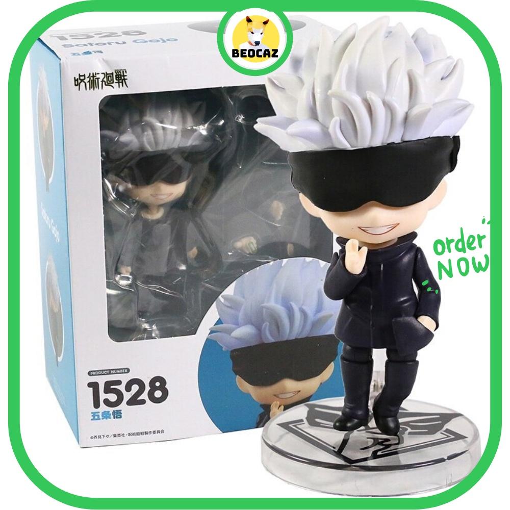 Full Box] Mô hình chibi Gojo Satoru dễ thương No.1525 kèm phụ kiện ...