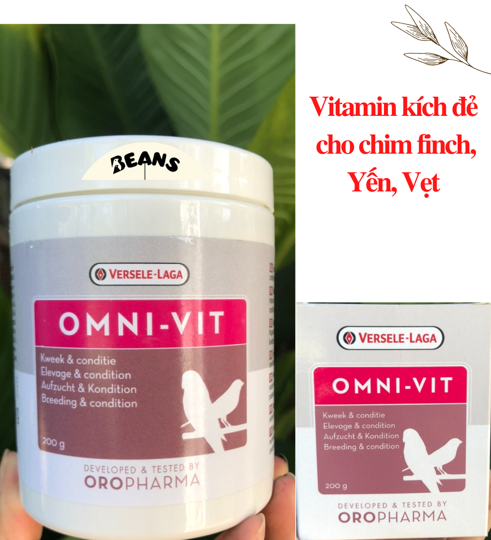 Vitamin kích đẻ cho chim finch,Yến hũ chiết lẻ 20g,50g va 100g