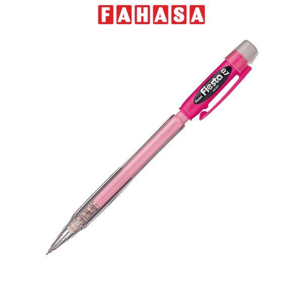 Bút Chì Bấm Fiesta Có Tẩy 0.7 mm - Pentel AX107-B - Thân Màu Đỏ