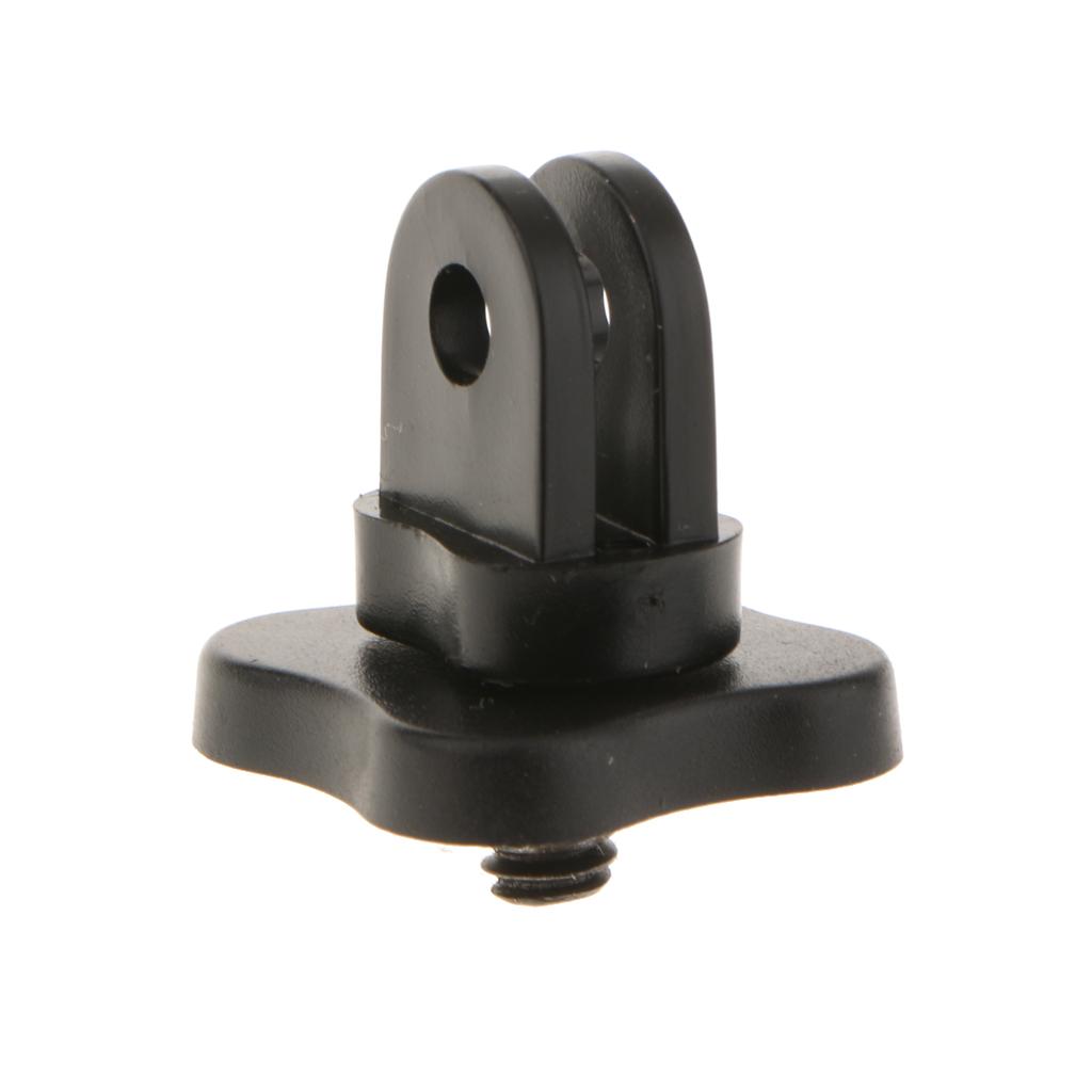 Mini Tripod Screw Mount Adapter 1/4" Monopod For Gopro Hero 5 4 3+ 3 Camera