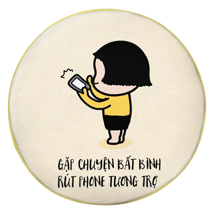 Gối tròn Gặp chuyện bất bình - GOFU430