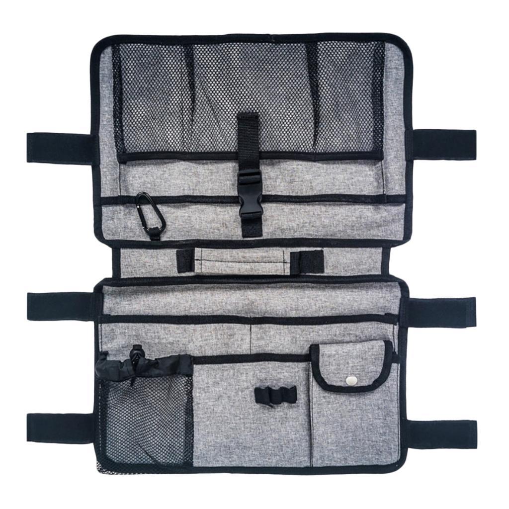 2Pcs Universal Wheelchair Storage Organizer Holder