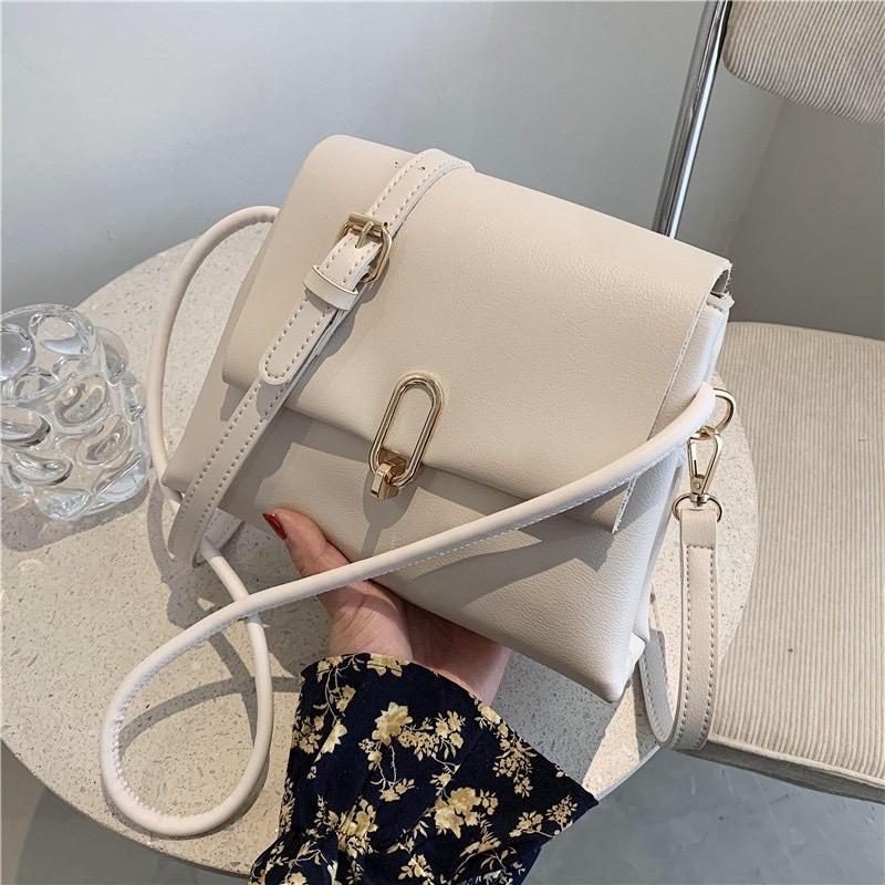 Túi xách đeo chéo nữ đẹp thời trang công sở khoá hình thoi