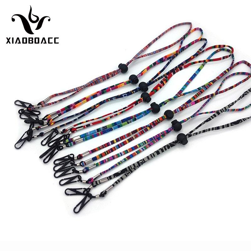 XiaoboACC Bohemian Multi-Functional Colorful Mask Lanyard