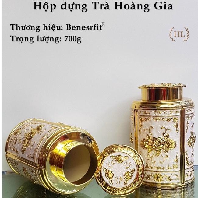 Lọ đựng chè - trà hoàng gia | HŨ ĐỰNG TRÀ CHUYÊN DỤNG HOA VĂN HỌA TIẾT TÂN CỔ ĐIỂN