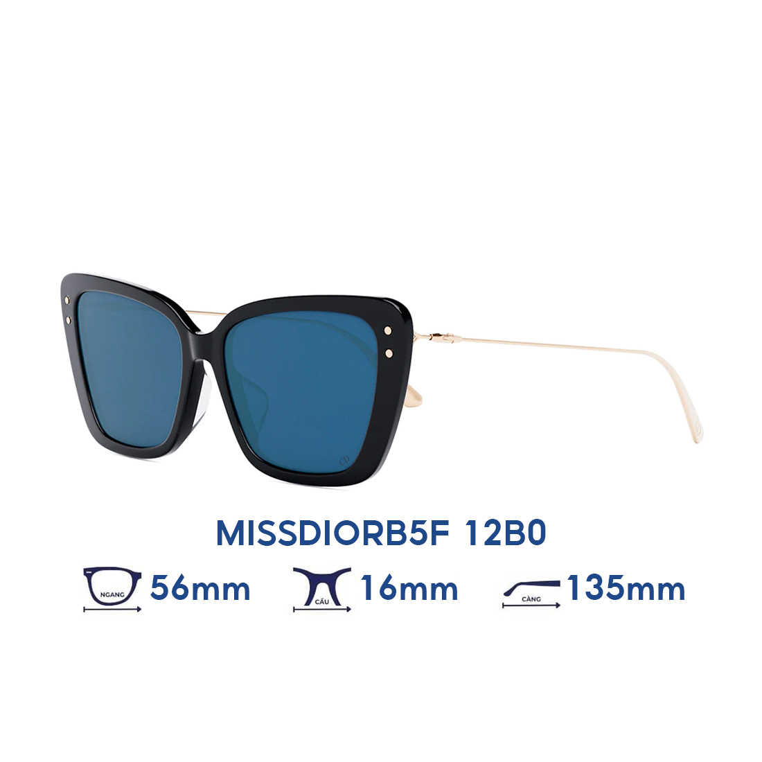 Kính Mát Dior MISSDIORB5F 12B0 (56-16-135)