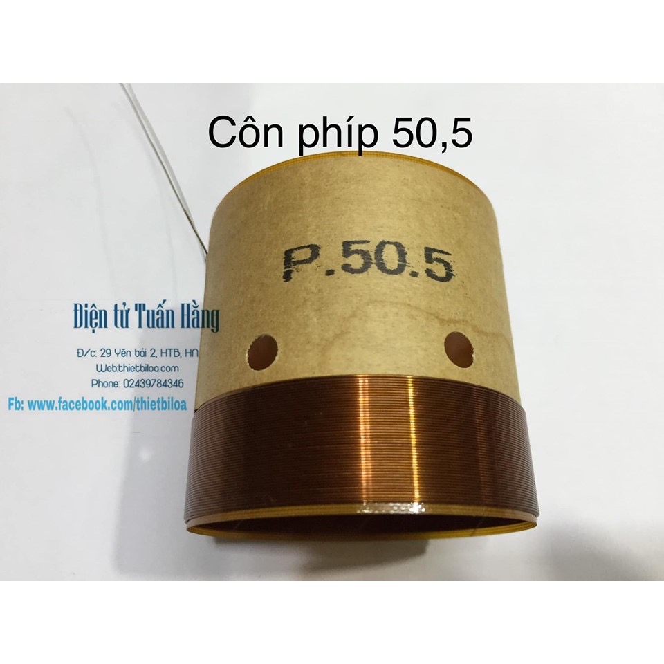 Côn loa bass 50,5 2 lớp phíp