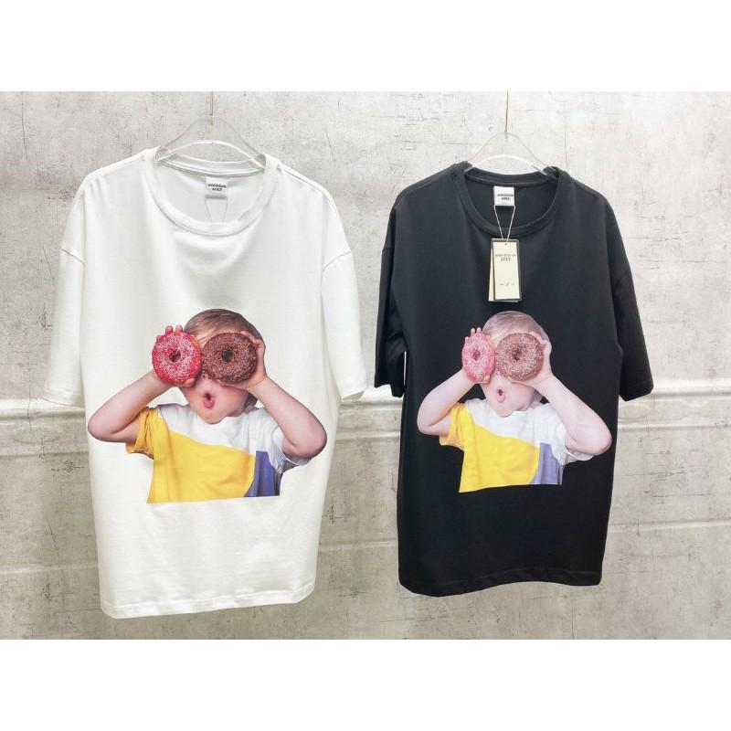 Áo thun Donut dễ cưng form to unisex