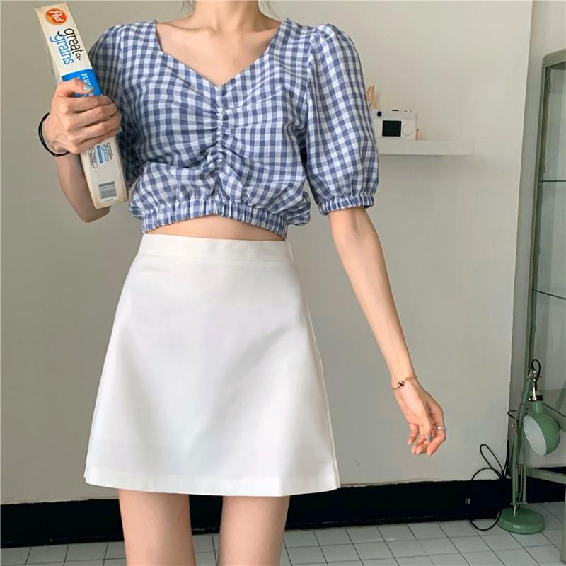 Chân Váy Chữ A Chân Váy Công Sở Nữ Dáng Ngắn 2 Màu Mặc Đi Làm _Đi Chơi_Đi Học