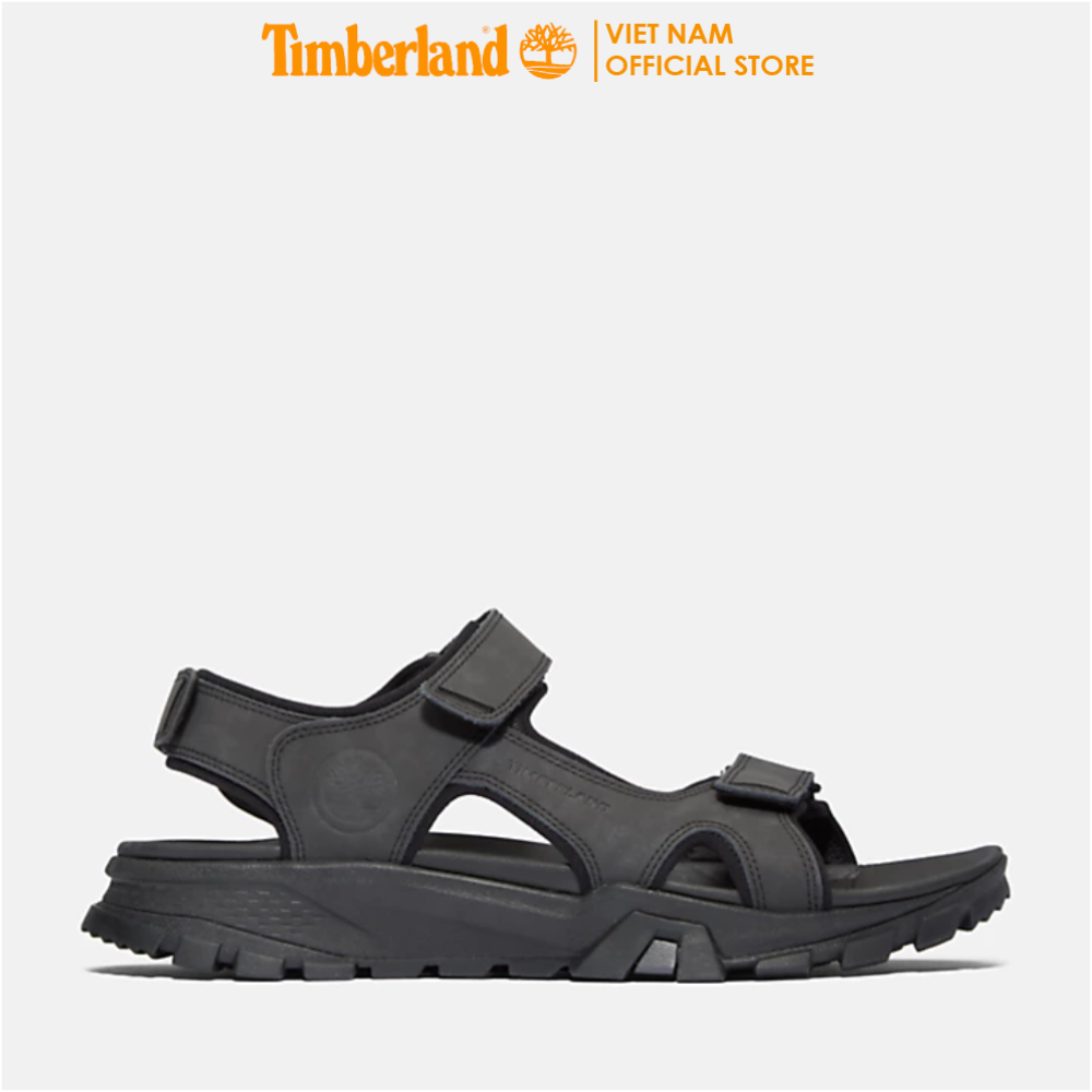 [NEW 2023] Timberland Giày Sandal Nam Lincoln Peak Strap Sandal Màu Đen TB0A5T5G04