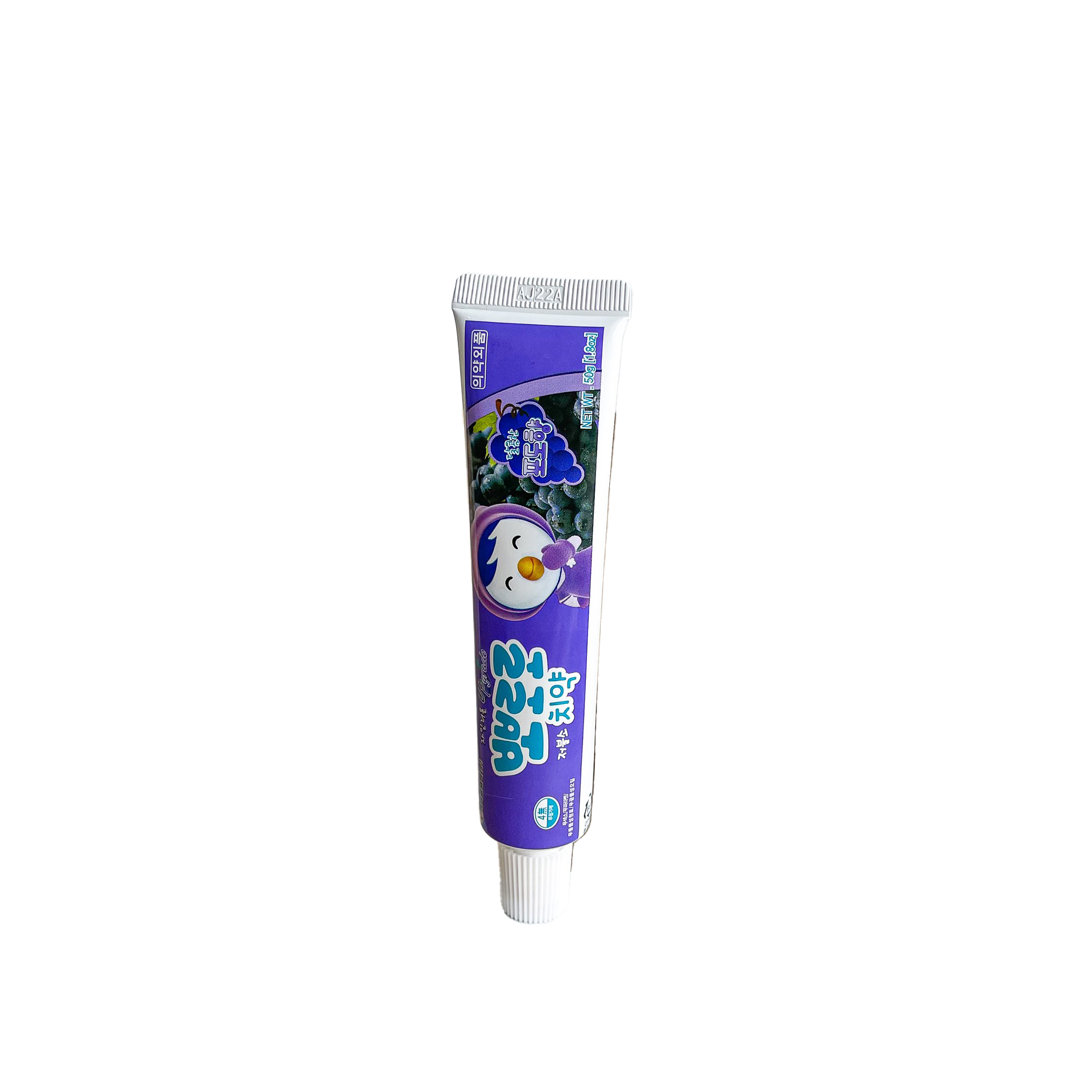 Kem đánh răng Pororo có thể nuốt được cho bé từ 3 tuổi - vị Nho 50g
