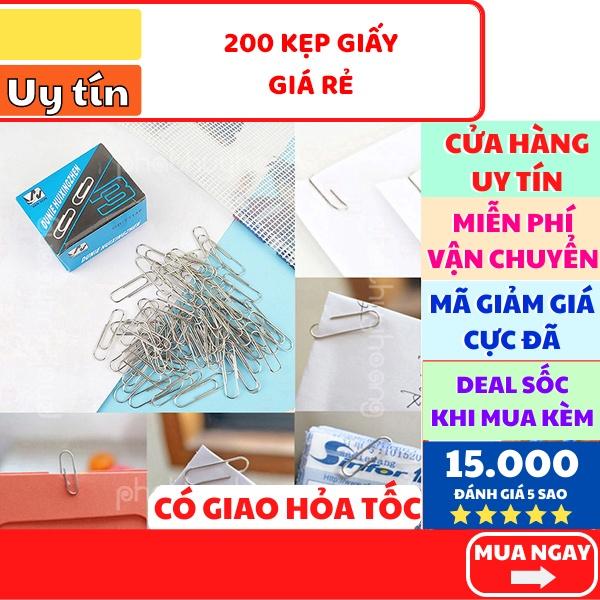 Combo 200 kẹp giấy C32 loại tốt giá rẻ