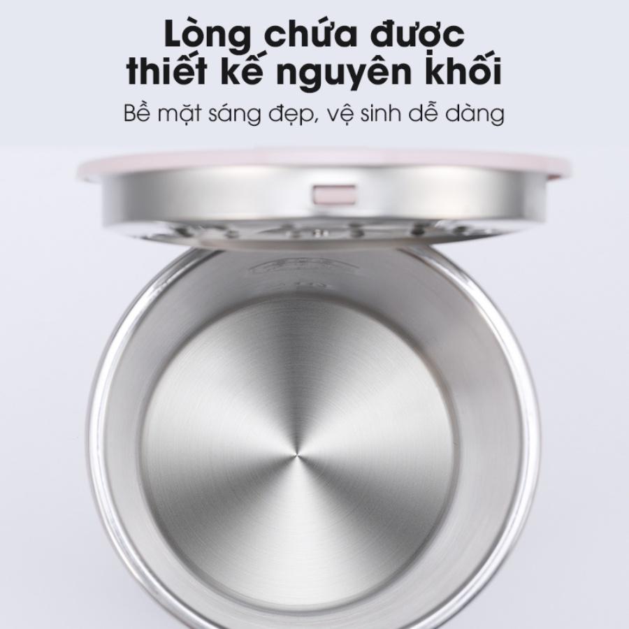 Ấm siêu tốc đun nước Cuckoo công suất cao 1500W tự ngắt điện khi sôi, 2 lớp cách nhiệt dung tích 2.5L, bảo hành 12 tháng