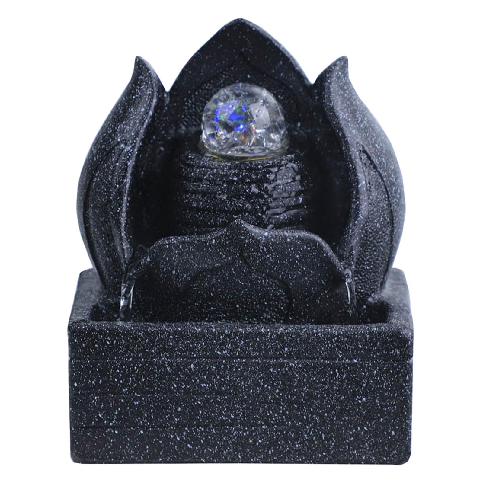 Fountain Waterfall Sculptures Relaxation for Entryway Decoration