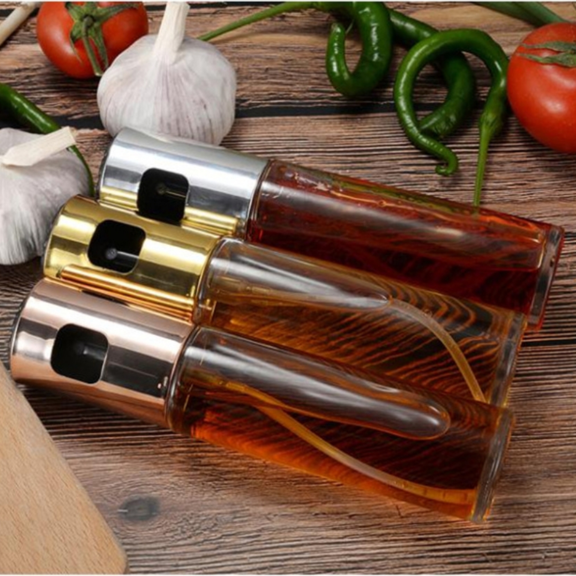 Bình xịt dầu ăn Thủy tinh
