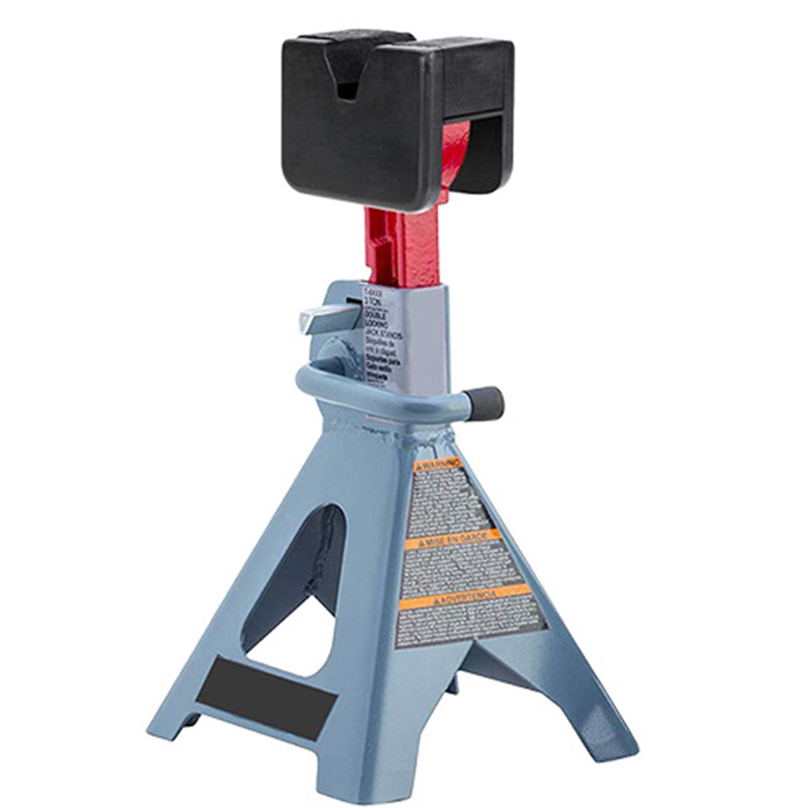 Car Lift Jack Rubber Pad 3 Ton Frame Rail Protector, Square Slotted, Pinch Weld Side Jack Adapter Stands, Car Lifting Tool