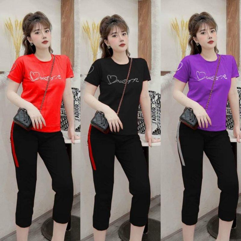 SÉT BỘ THỂ THAO LỬNG TIM THÊU