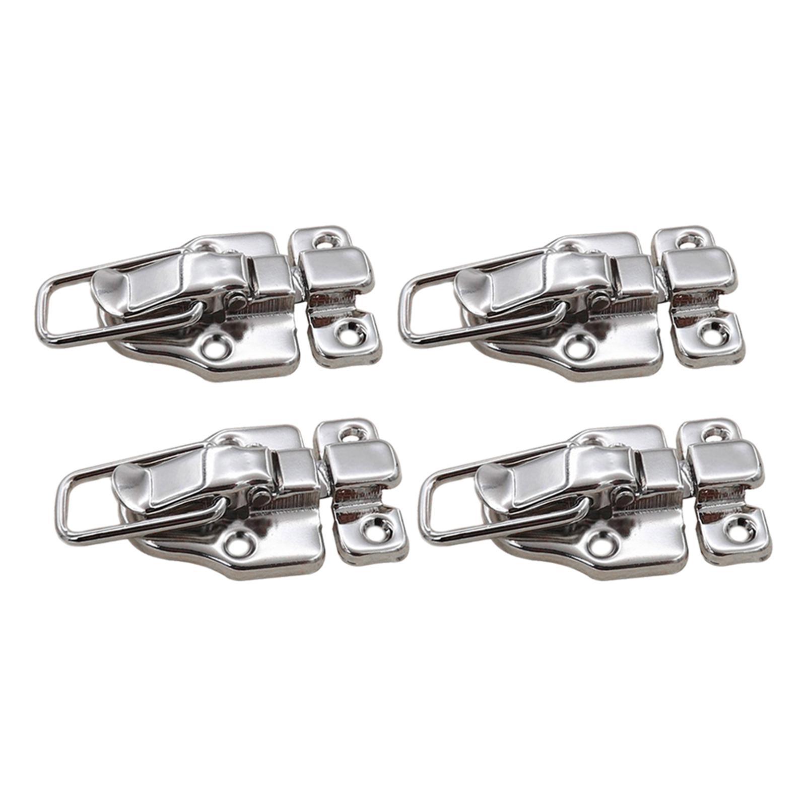 4Pcs Toggle Latch Lock Suitcase Box Trunk Chest Suitcase Case Clasp