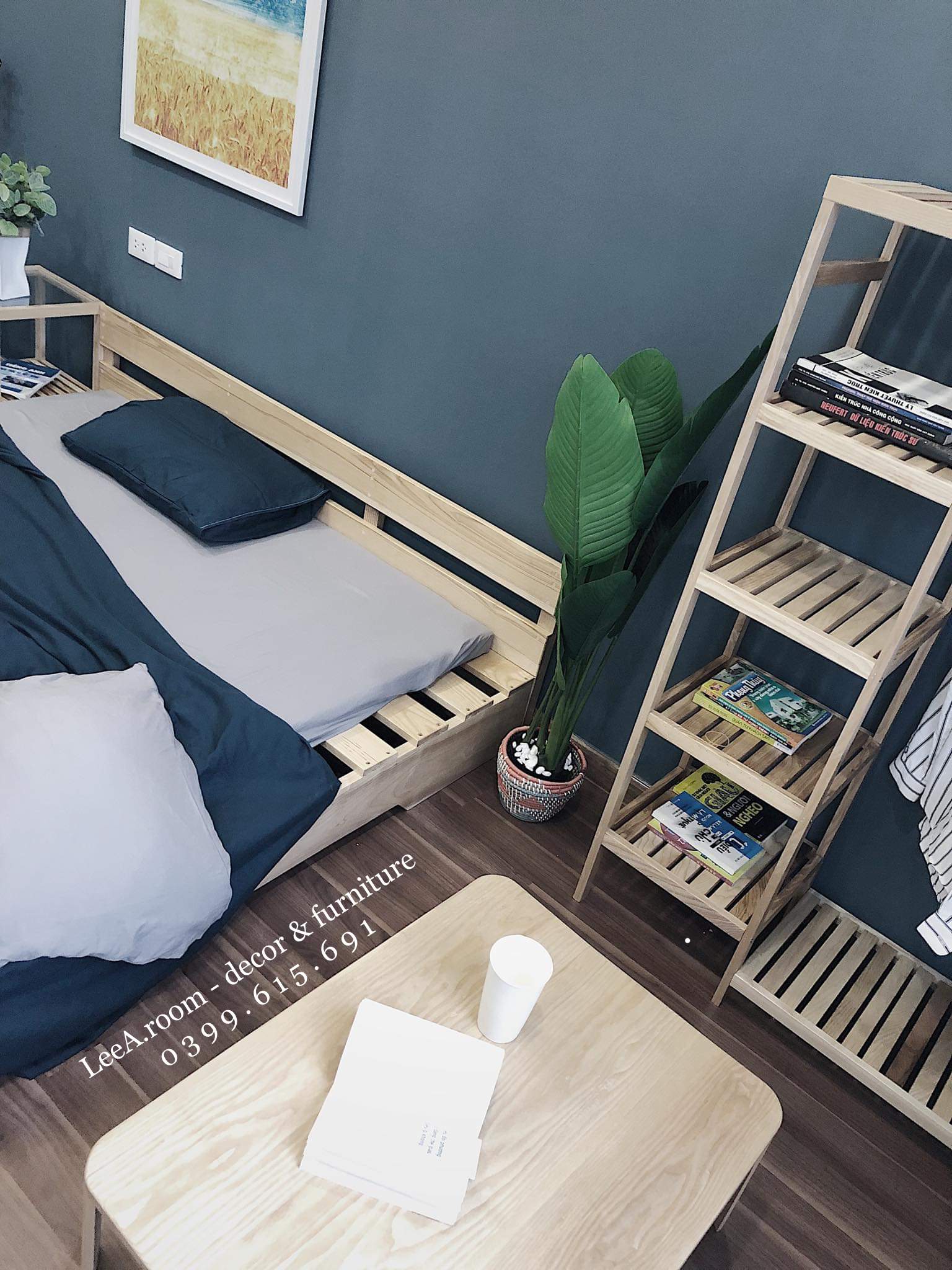 GIƯỜNG PALLET CỰC ĐẸP CHO HOMESTAY, CĂN HỘ CHUNG CƯ