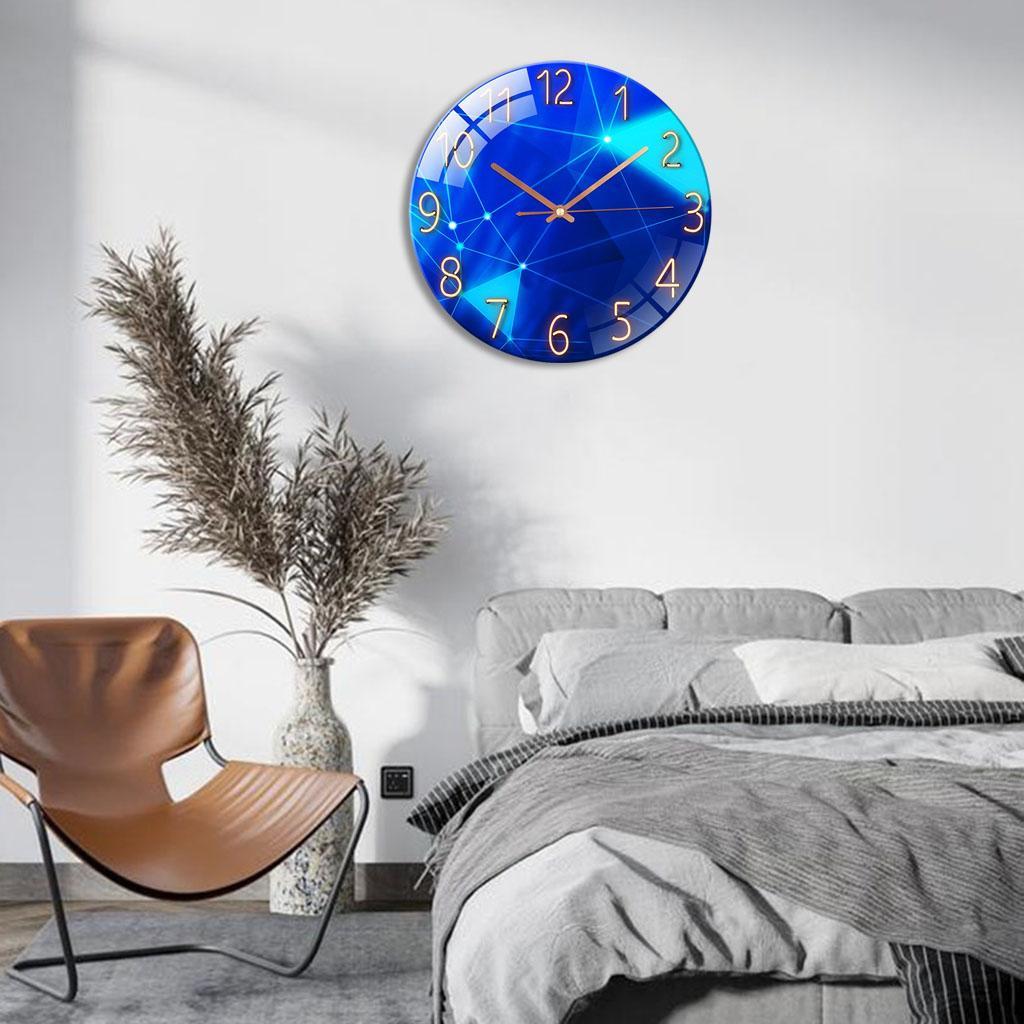 30cm Silent Wall Hanging Clock for Living Room