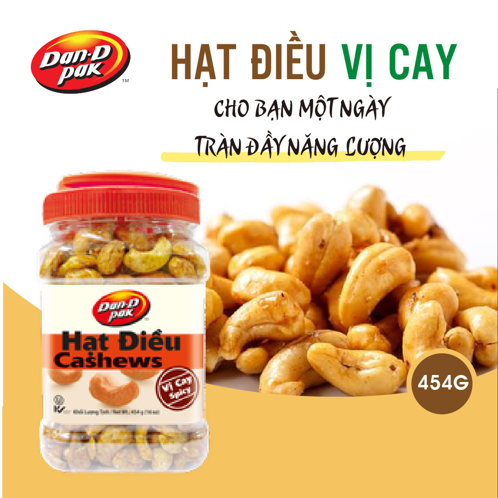 Hạt Điều Vị Cay 454g Dan D Pak