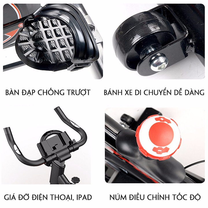 Xe Đạp Thể Dục Thể Thao Trong Nhà - Xe đạp thể dục rèn luyện cơ thể