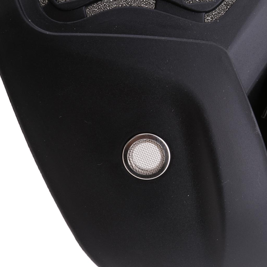 2 Pieces Detachable Face Mask Windproof Helmet Eyewear for Motorcycles