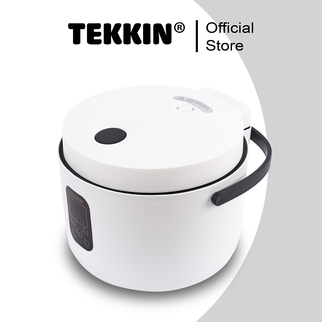 Nồi cơm điện tử thông minh TEKKIN TI-888 1.2L 6 chế độ nấu - Hàng chính hãng bảo hành 12 tháng