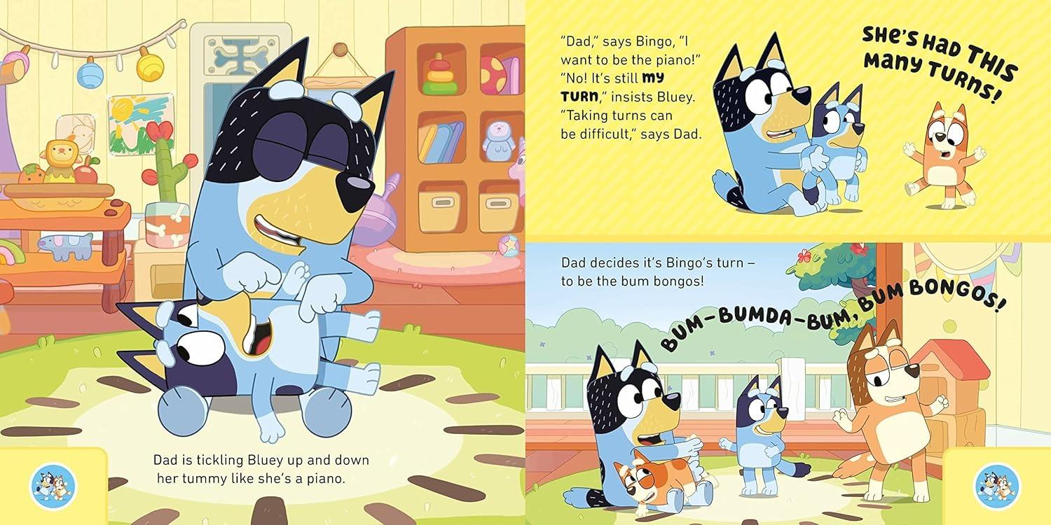 Sách ngoại văn: Bluey - Magic Xylophone Sound Book