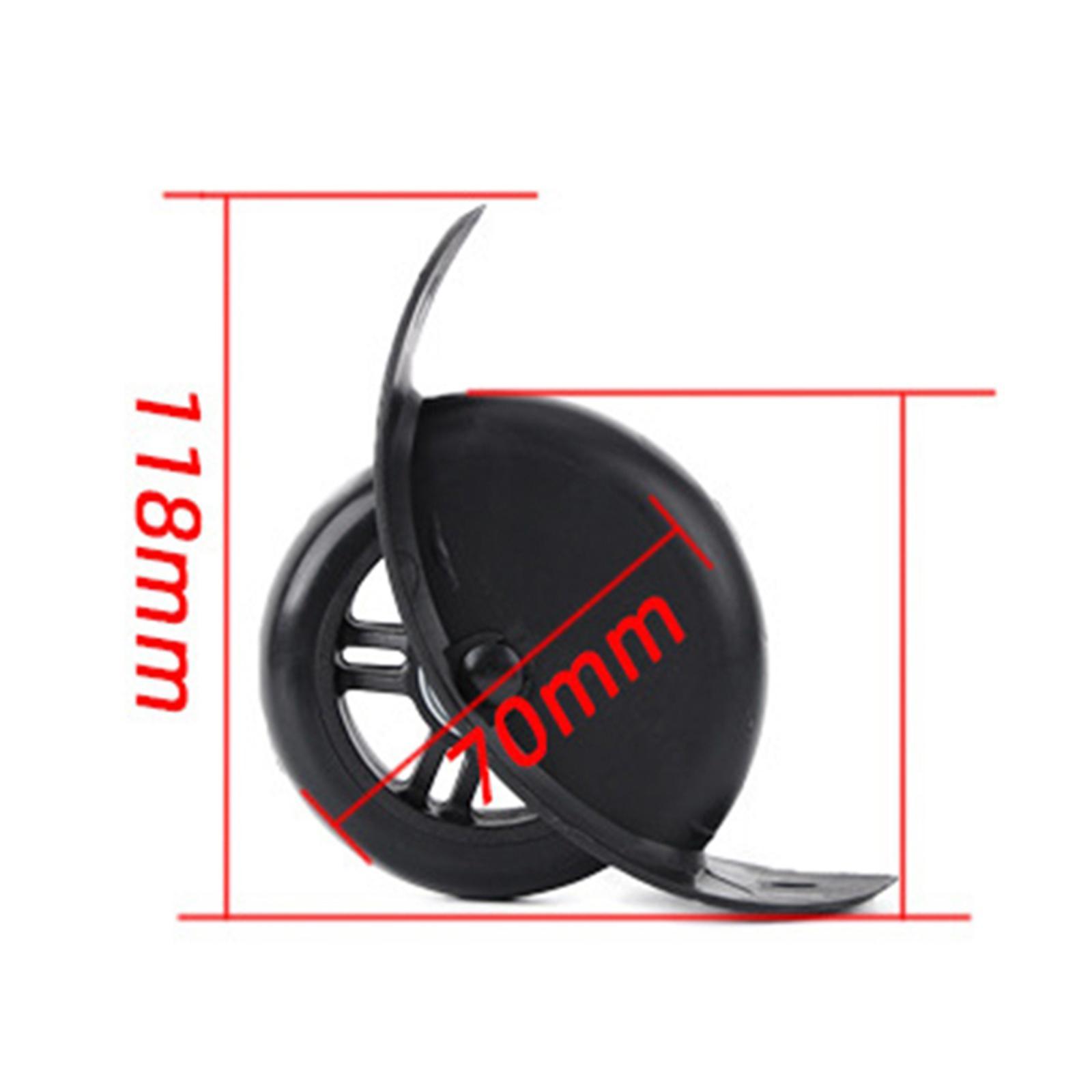 2 Pieces Luggage Replacement Wheels, Mute Smooth Suitcase Wheels Replacement for Suitcase Trolley Luggage