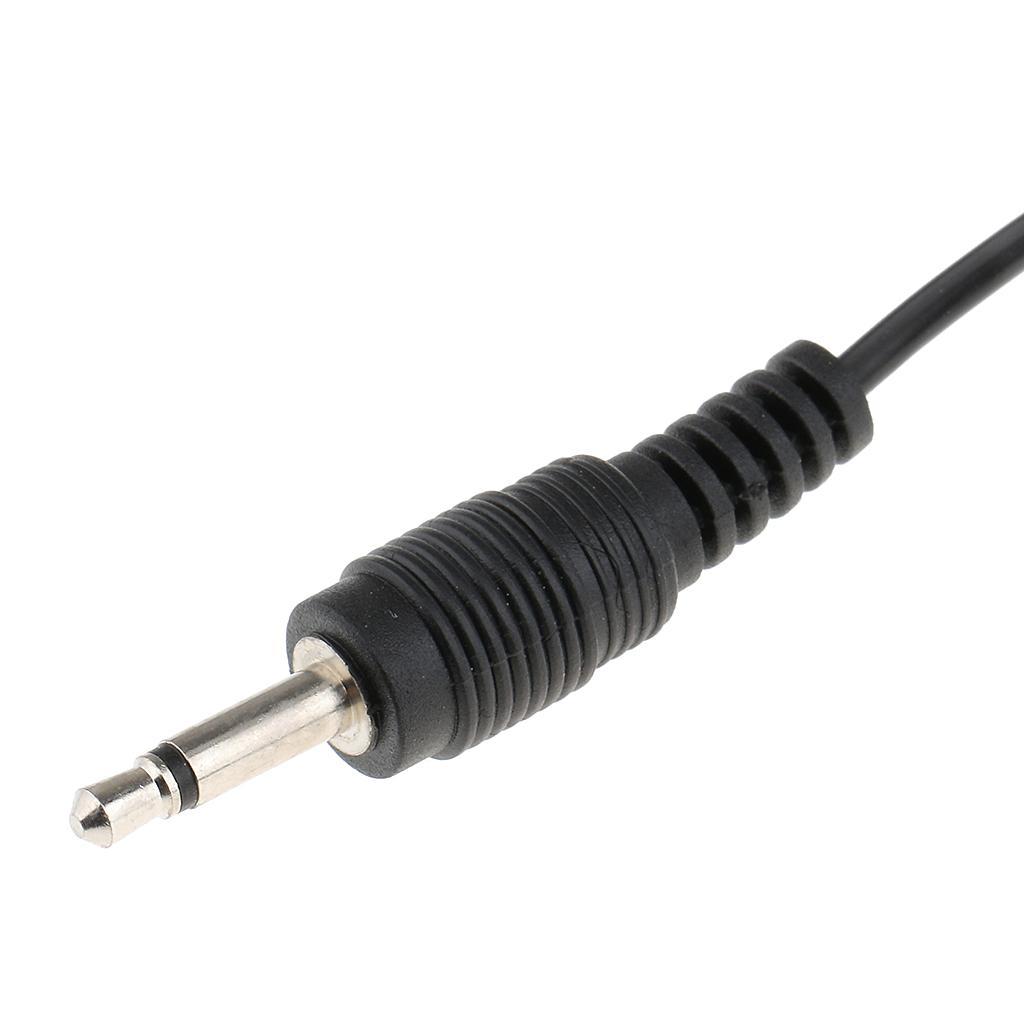2 Pcs Lapel Tie Vacuum Tube Microphone Black