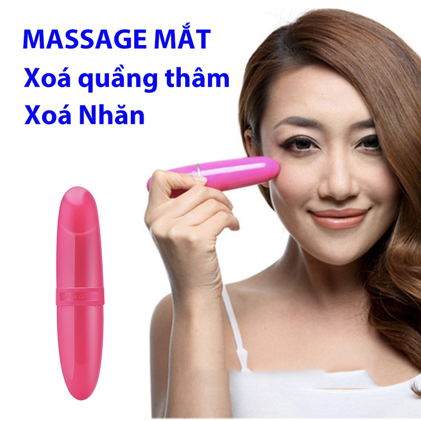 Máy Massage Mắt Chiếc Bút Chống Thâm Quầng, Thư Giãn Bọng Mắt Mini Tại Nhà Giá Rẻ (Tùy Chọn Mẫu) (Hàng Chính Hãng)