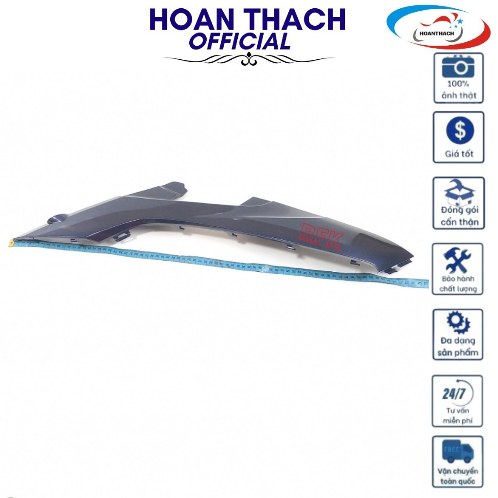 Ốp Sàn Trái Cho Xe Máy Vision Màu Xanh honda, chính hãng HOANTHACH 83620K44V00ZX