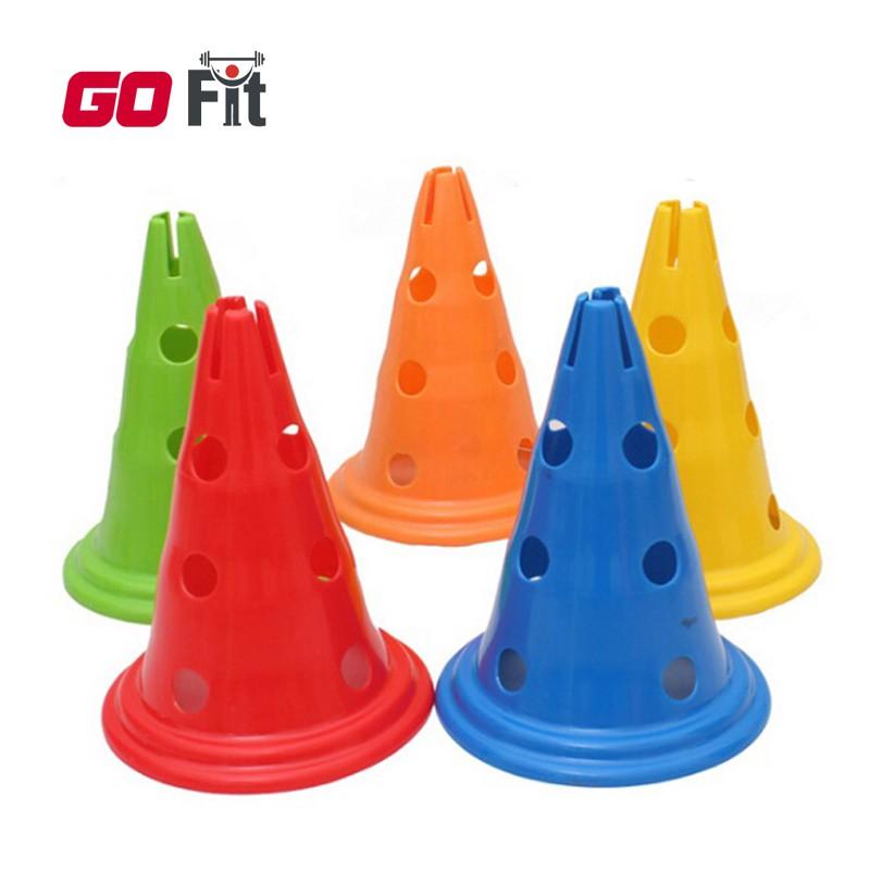 Nấm tập chiến thuật cỡ trung, cone chơi thể thao Bóng Đá, Rào Cản Nhựa Go Fit