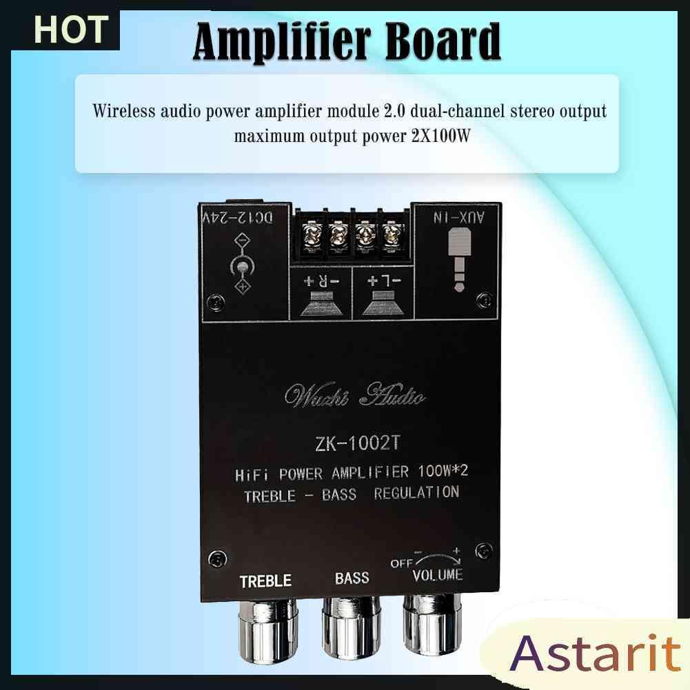 Bảng Mạch Khuếch Đại Âm Thanh ZK-1002T HIFI 2.0 Kênh 100Wx2 Chuyên Dụng