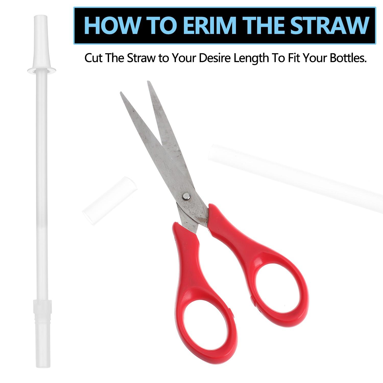 Set 3 Ống Hút Silicon Có Thể Tái Sử Dụng Tiện Lợi