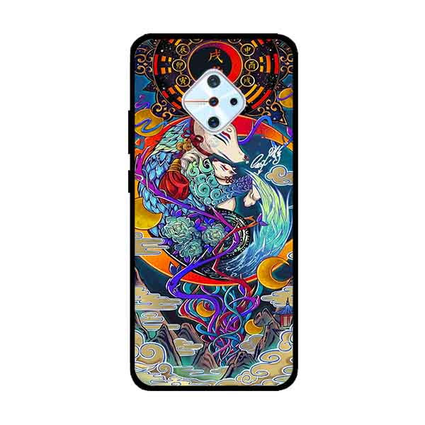 Ốp Lưng in cho Vivo S1 Pro/ Vivo V17 Mẫu 12 Con Giáp Tuất - Hàng Chính Hãng