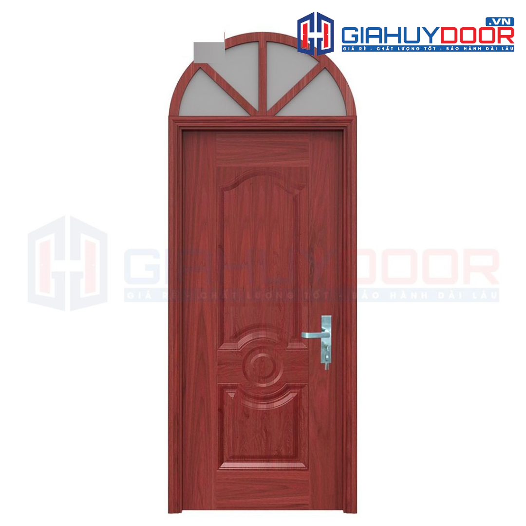 1m2 Cửa Thép Vân Gỗ Dạng Vòm Tvgvom-SGD-9 _GIA HUY DOOR