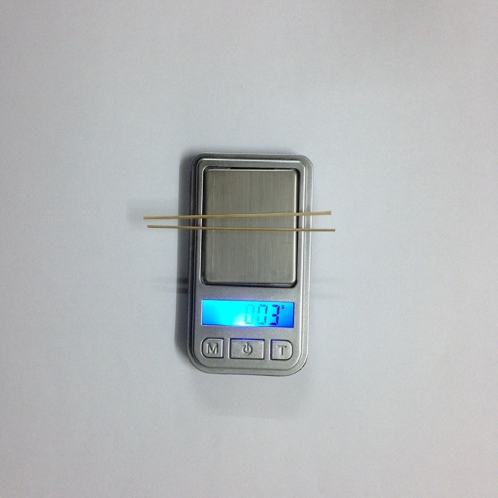 Cân tiểu ly điện tử tải trọng 200g/0.01g màn hình led có đèn nền, độ chính xác cao